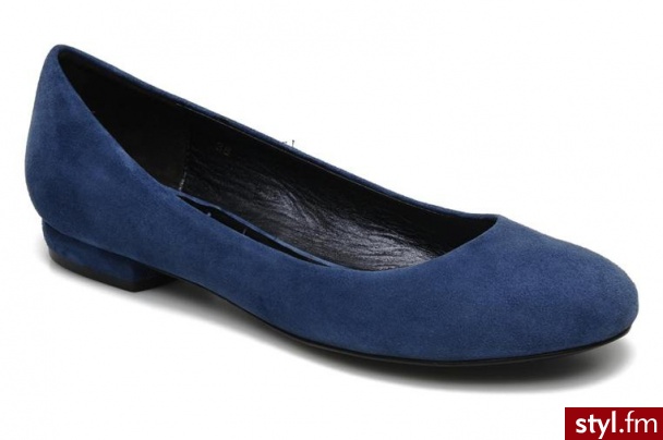 Barachini BALERINKI KARINA BY BARACHINI (Niebieski) - Balerinki Buty Moda