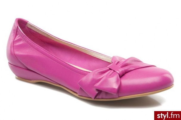 Georgia Rose BALERINKI TIMANE BY GEORGIA ROSE (Różowy) - Balerinki Buty Moda