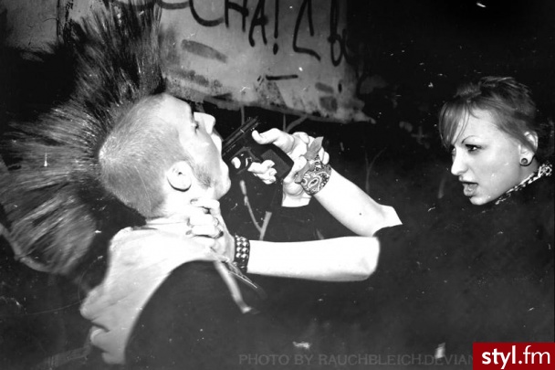 Punk Rock Alternatywne Krótkie Fryzury