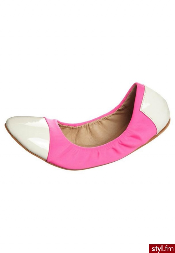 Essentiel Antwerp EQUATORE Baleriny różowy - Balerinki Buty Moda