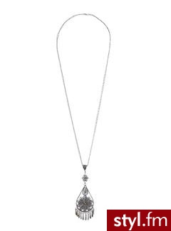 Pendant necklace - Shiny silver - Promod. Pobrano ze strony: http://www.promod.co.uk/jewellery/necklaces/pendant-necklace-shiny-silver-R1290206932.html - Pozostałe Dodatki Moda