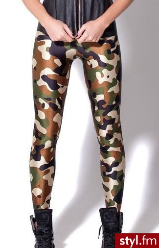 Leginsy Spodnie Moda