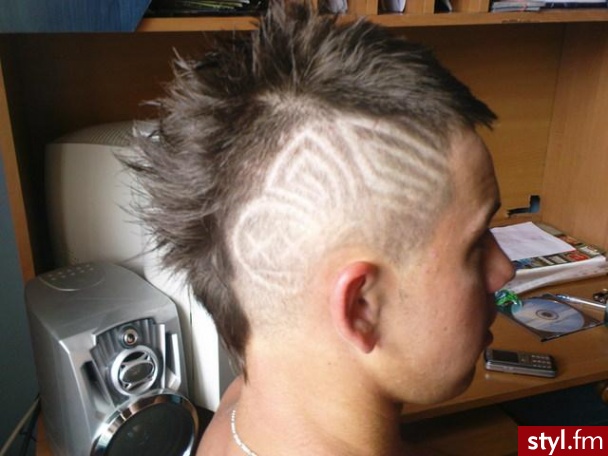 Punk Rock Alternatywne Średnie Fryzury