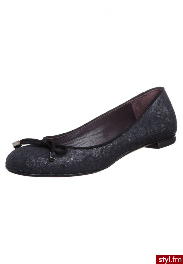 365 Sinela FANNY Baleriny klasyczne czarny - Balerinki Buty Moda