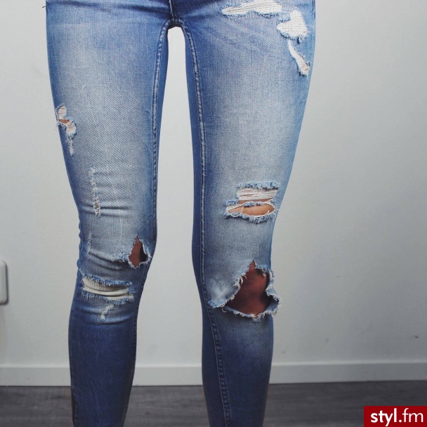 Jeansy Spodnie Moda