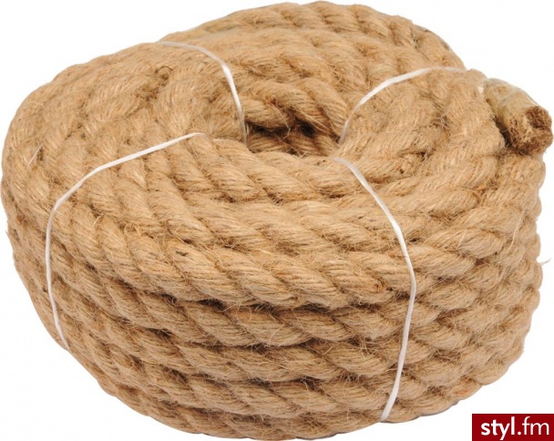 Vorel Lina Jutowa Skręcana 30mm x 10m 69599 - Bransoletki Biżuteria Moda