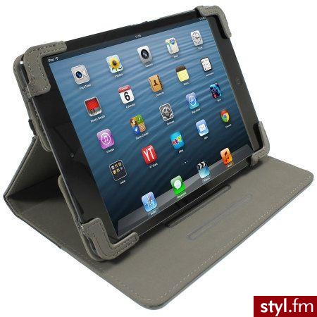 BELKIN ETUI DOTDO IPAD MINI SZARE (F7N043vfC01) - Portfele i etui Dodatki Moda