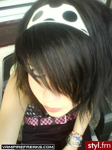 EMO Alternatywne Średnie Fryzury