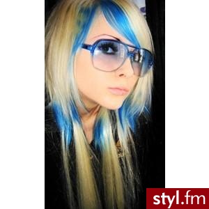 EMO Alternatywne Średnie Fryzury