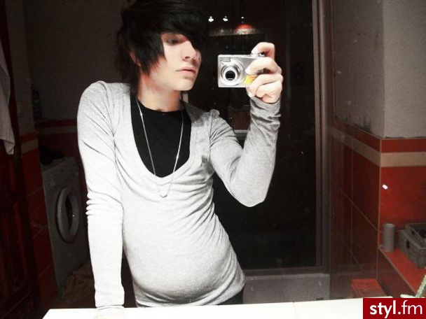 EMO Alternatywne Średnie Fryzury