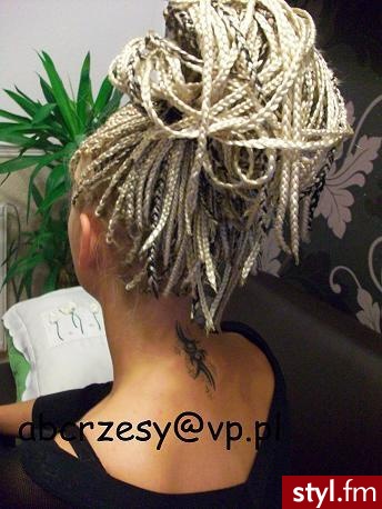 Blond Warkocze Kręcone Na co dzień Długie Fryzury