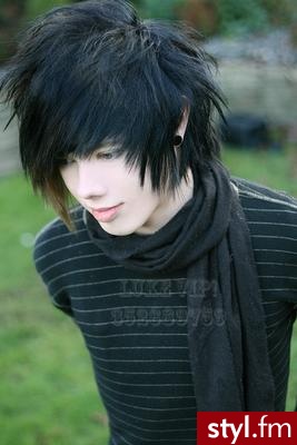 EMO Alternatywne Średnie Fryzury
