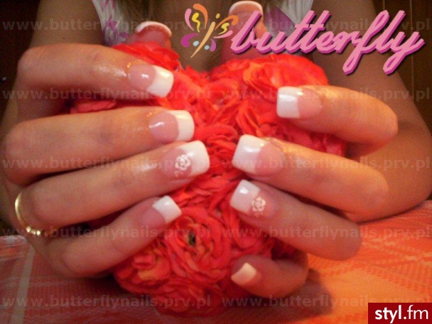 Wedding french 2 - Paznokcie