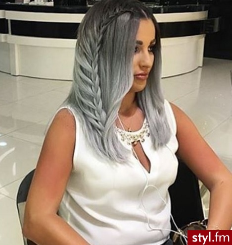 Średnie Fryzury