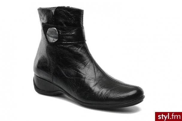 Fluchos PÓŁBUTY I BOTKI FIONA 7787 BY FLUCHOS (Czarny) - Botki Buty Moda