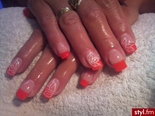 Żelami Żel Paznokcie