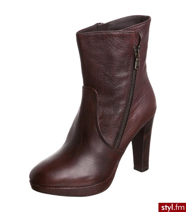 Liebeskind Botki na obcasie brązowy (LK2012-2D) - Botki Buty Moda