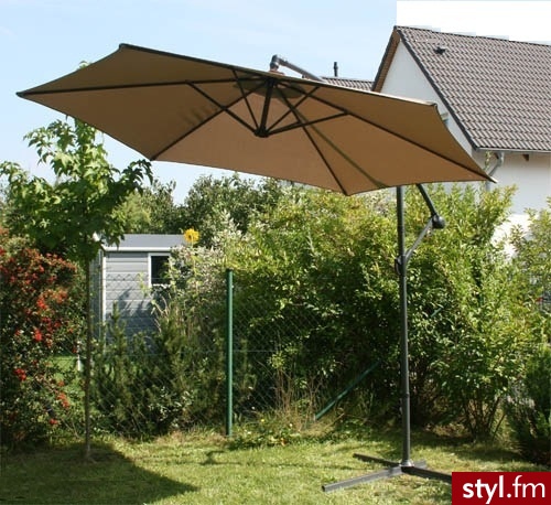 Parasol ogrodowy na wysięgniku 3m - Parasole Dodatki Moda