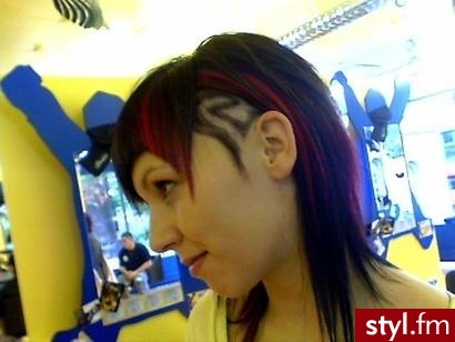 Punk Rock Alternatywne Średnie Fryzury