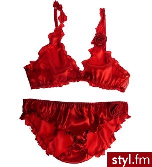 jedwabny zestaw bieliźniany - 70$ firmy Playful Promises - Pozostałe Ciuchy Moda