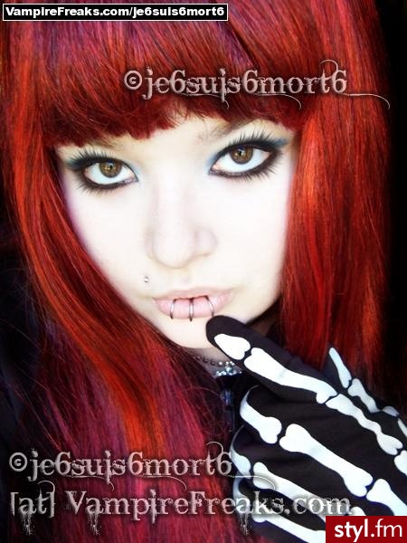 EMO Alternatywne Średnie Fryzury