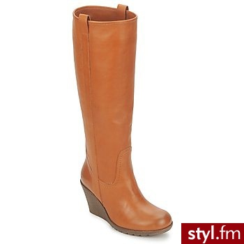 Kickers BUTY HEROICK Brown / CLAIR - Kozaki Buty Moda