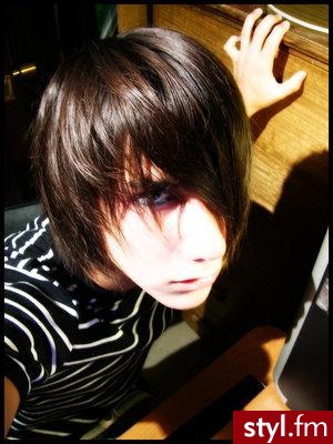 EMO Alternatywne Średnie Fryzury