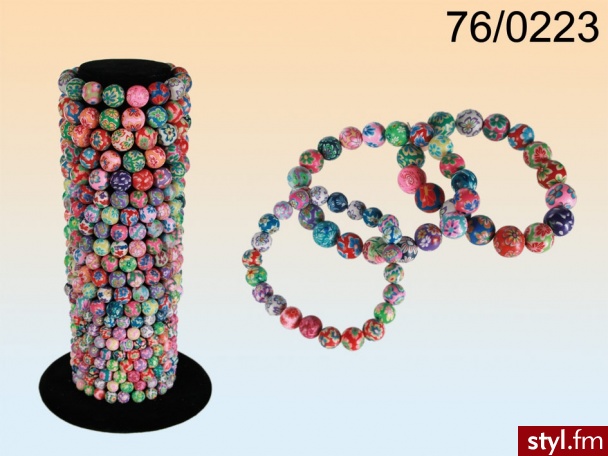 Bransoletka kwiatki 5321 - Bransoletki Biżuteria Moda