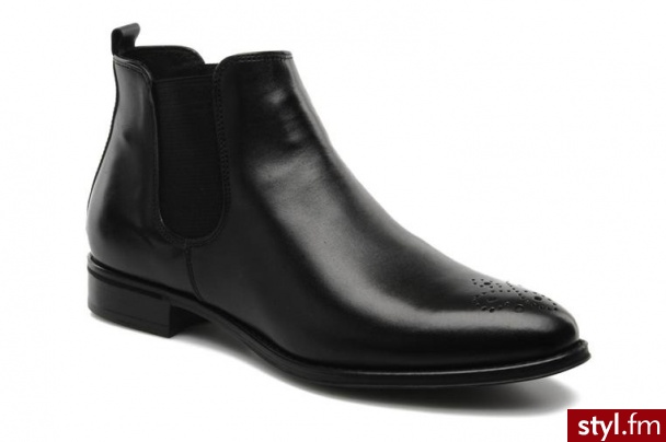 Marc O’Polo PÓŁBUTY I BOTKI JOSIANNE BY MARC O’POLO (Czarny) - Botki Buty Moda