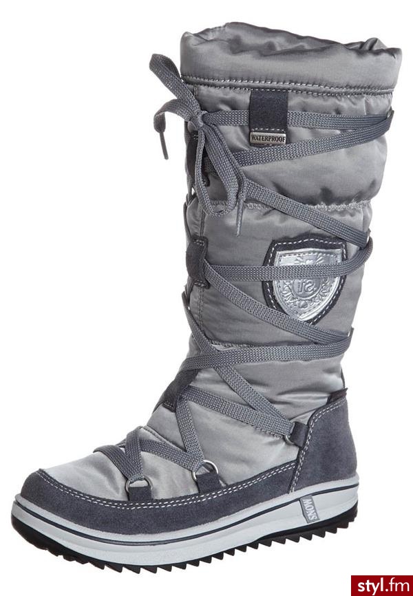 fullstop. Śniegowce srebrny (CR56314/1) - Pozostałe Buty Moda