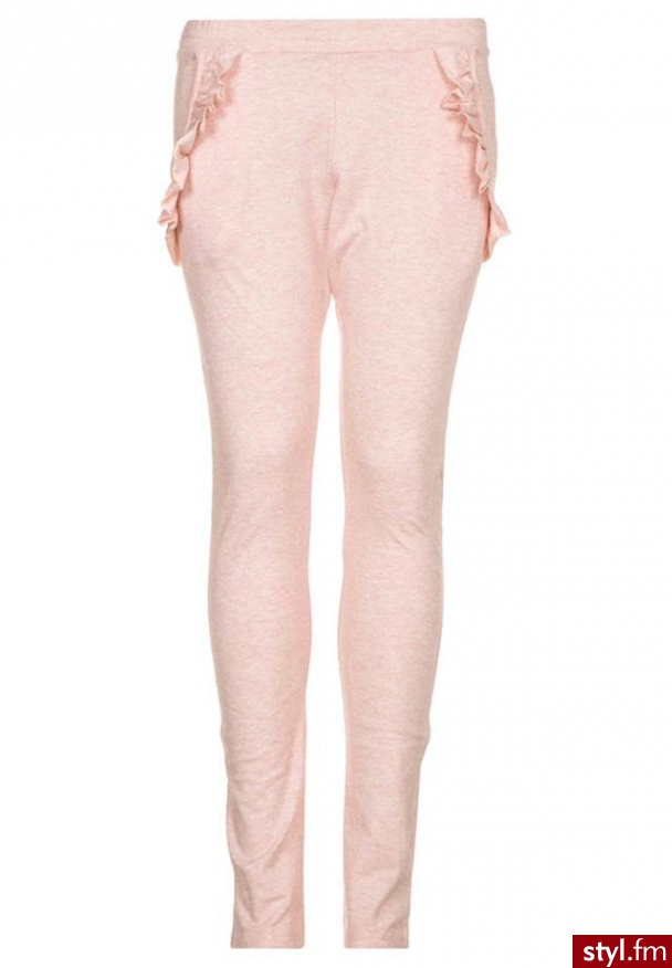 Soft Gallery LUCY Legginsy różowy - Leginsy Spodnie Moda