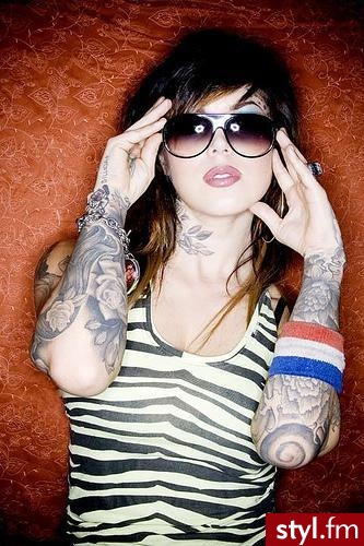 Kat Von D - Tatuaże
