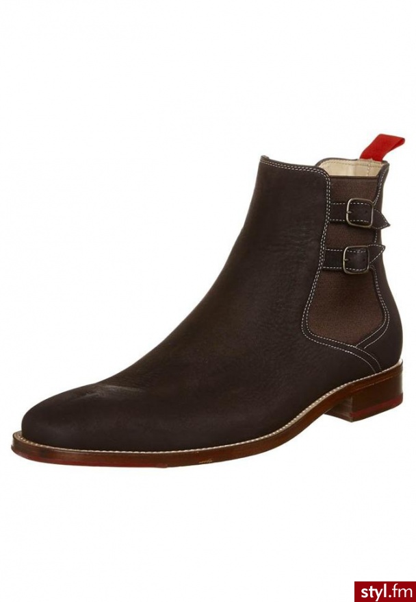 Society Footwear GLADSTONE Botki brązowy - Botki Buty Moda