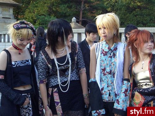 Japonce. Harajuku.................... - Moda uliczna Inne Moda