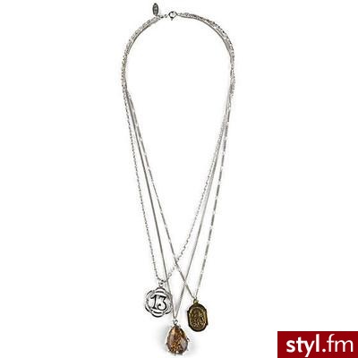 Wouters & Hendrix Multi Strand Charm Necklace - Polyvore. Pobrano ze strony: http://www.polyvore.com/wouters_hendrix_multi_strand_charm/thing?id=6356601 - Pozostałe Dodatki Moda