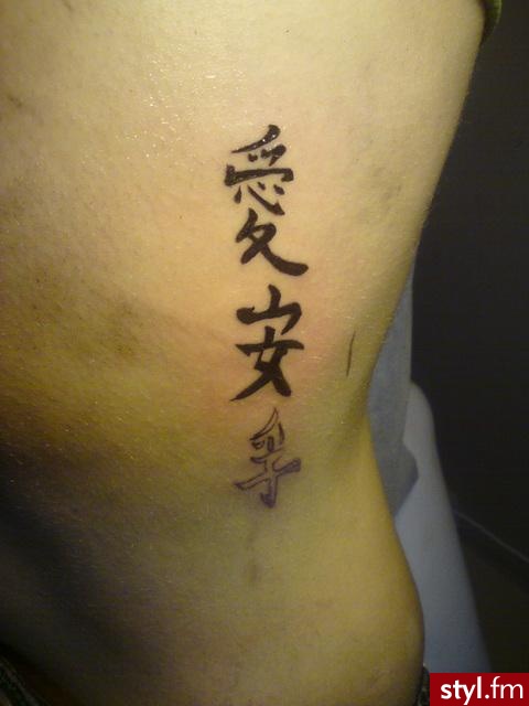 A tu w trakcie tatuowania. :)) - Tatuaże