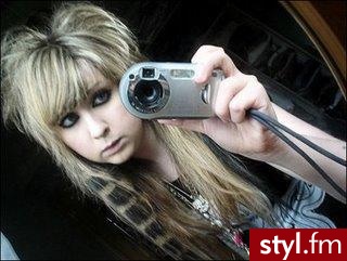 EMO Alternatywne Średnie Fryzury