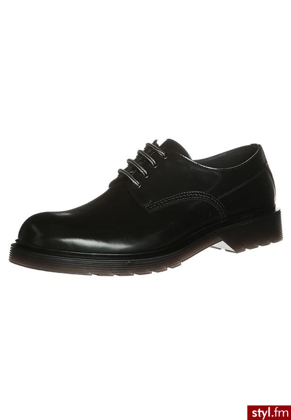 Seboys Oksfordki czarny (2633/O - U33) - Pozostałe Buty Moda