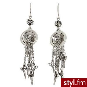 Disney Couture - Alice In Wonderland Button Earrings (Silver... - Polyvore. Pobrano ze strony: http://www.polyvore.com/disney_couture_alice_in_wonderland/thing?id=15609681 - Pozostałe Dodatki Moda