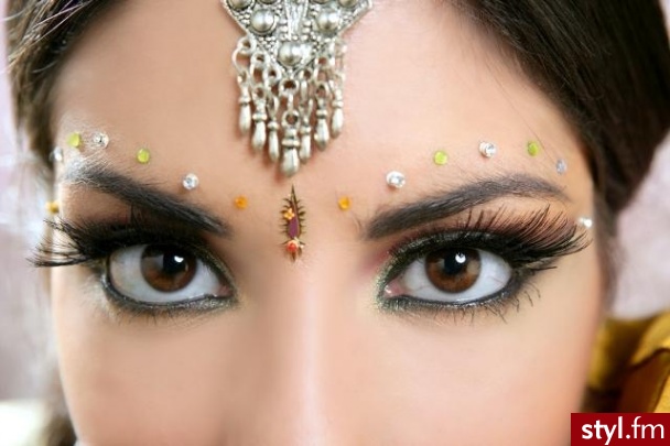 a`la bollywood - Makijaże