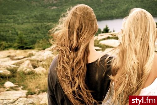 Blond Rozpuszczone Proste Na co dzień Długie Fryzury