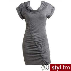 mala szara - Pozostałe Ciuchy Moda