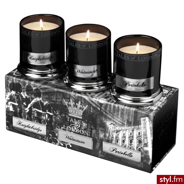 CANDLES TALES OF LONDON FROM ASHLEIGH and BURWOOD £40 - Moje biurko Wnętrza