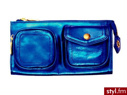 metaliczna w sportowym stylu kopertówka Sobella - 95$ - Pozostałe Torebki Moda