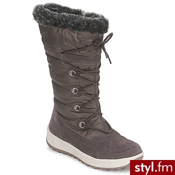 Legero BUTY GLITOU Brown - Kozaki Buty Moda