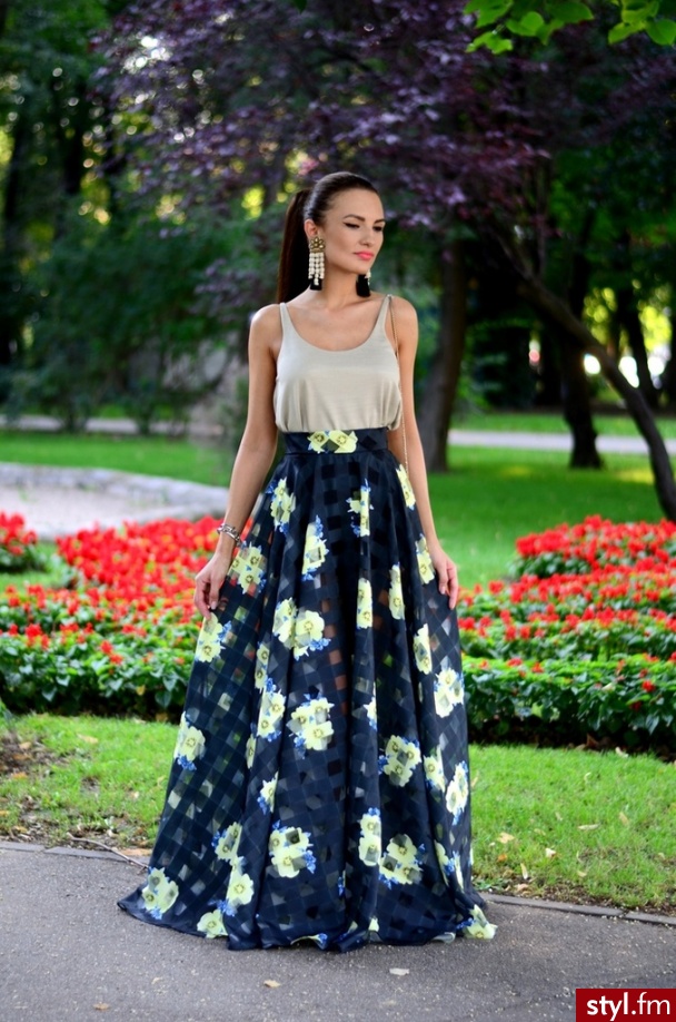 Długie Spódnice Moda
