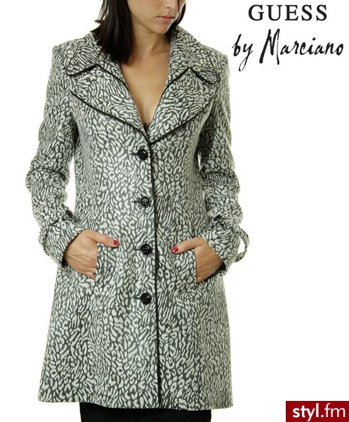 Guess PŁASZCZ BY MARCIANO WOMEN COAT - Płaszcze Okrycia Moda