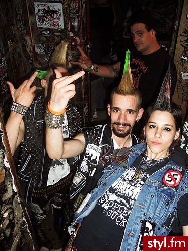 Punk Rock Alternatywne Średnie Fryzury
