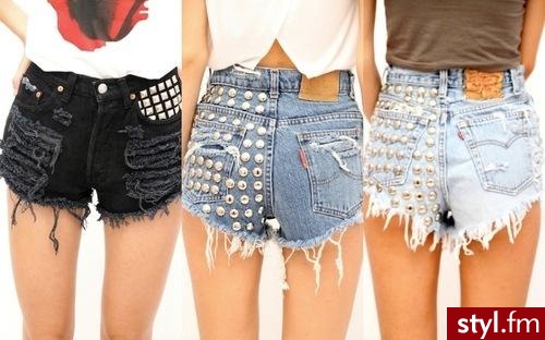 Szorty Spodnie Moda