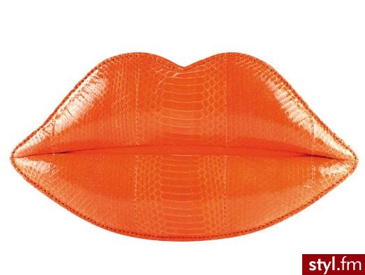 kopertówka usta Lulu Guinness - 225 funtów - Pozostałe Torebki Moda